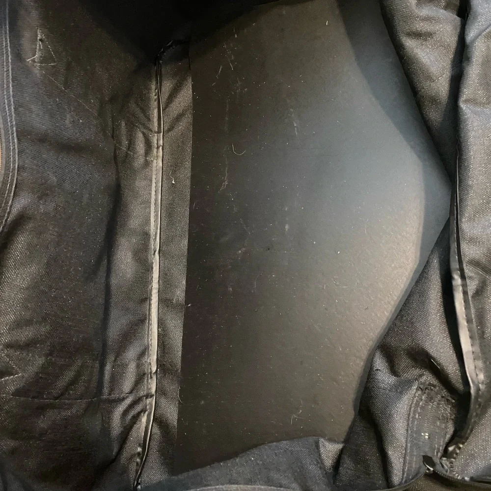 Honda Gold Wing Canvas Motorcycle Duffle Bag Vintage Black Biker Travel 20x10